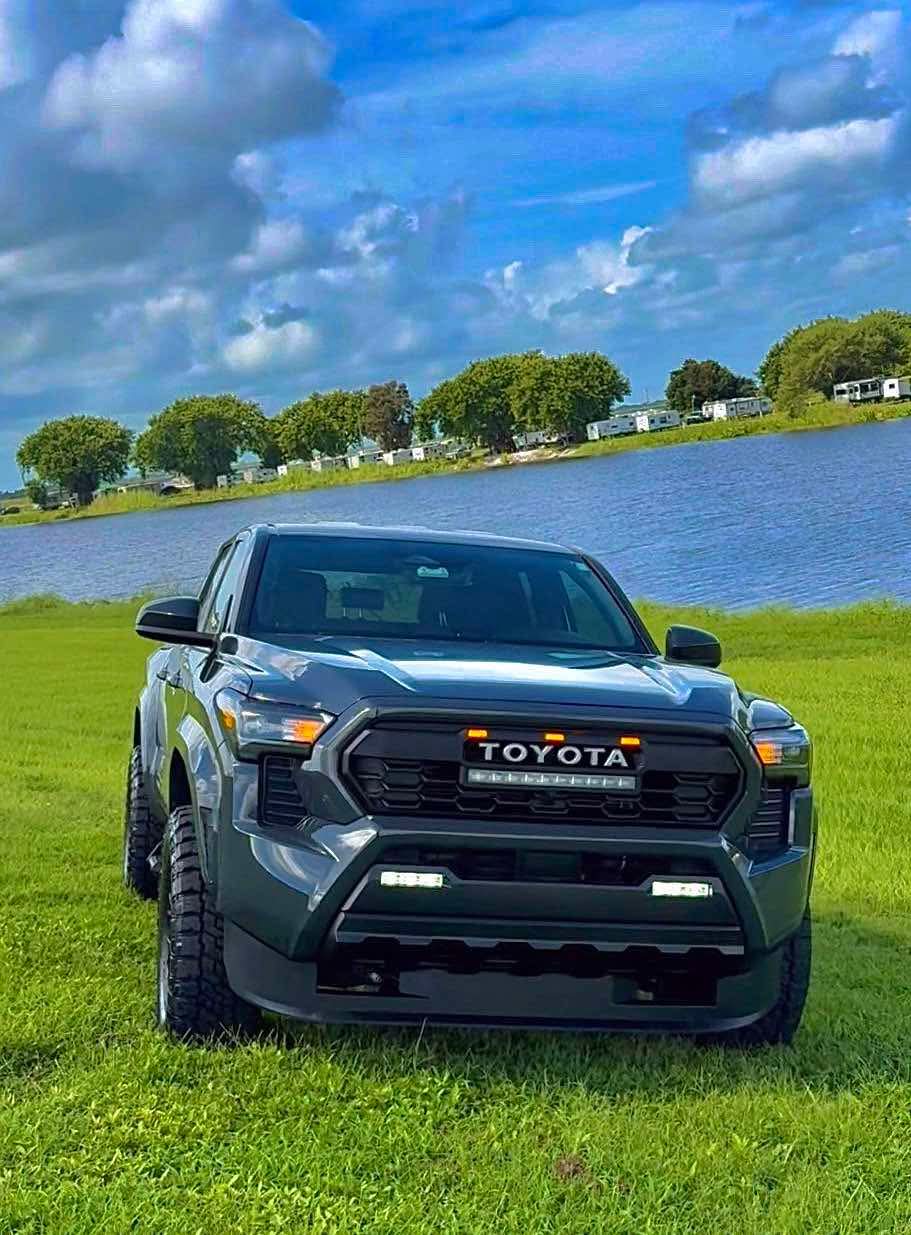Toyota Tacoma 2024+ TRD Pro Style Grille with LED Light Bar