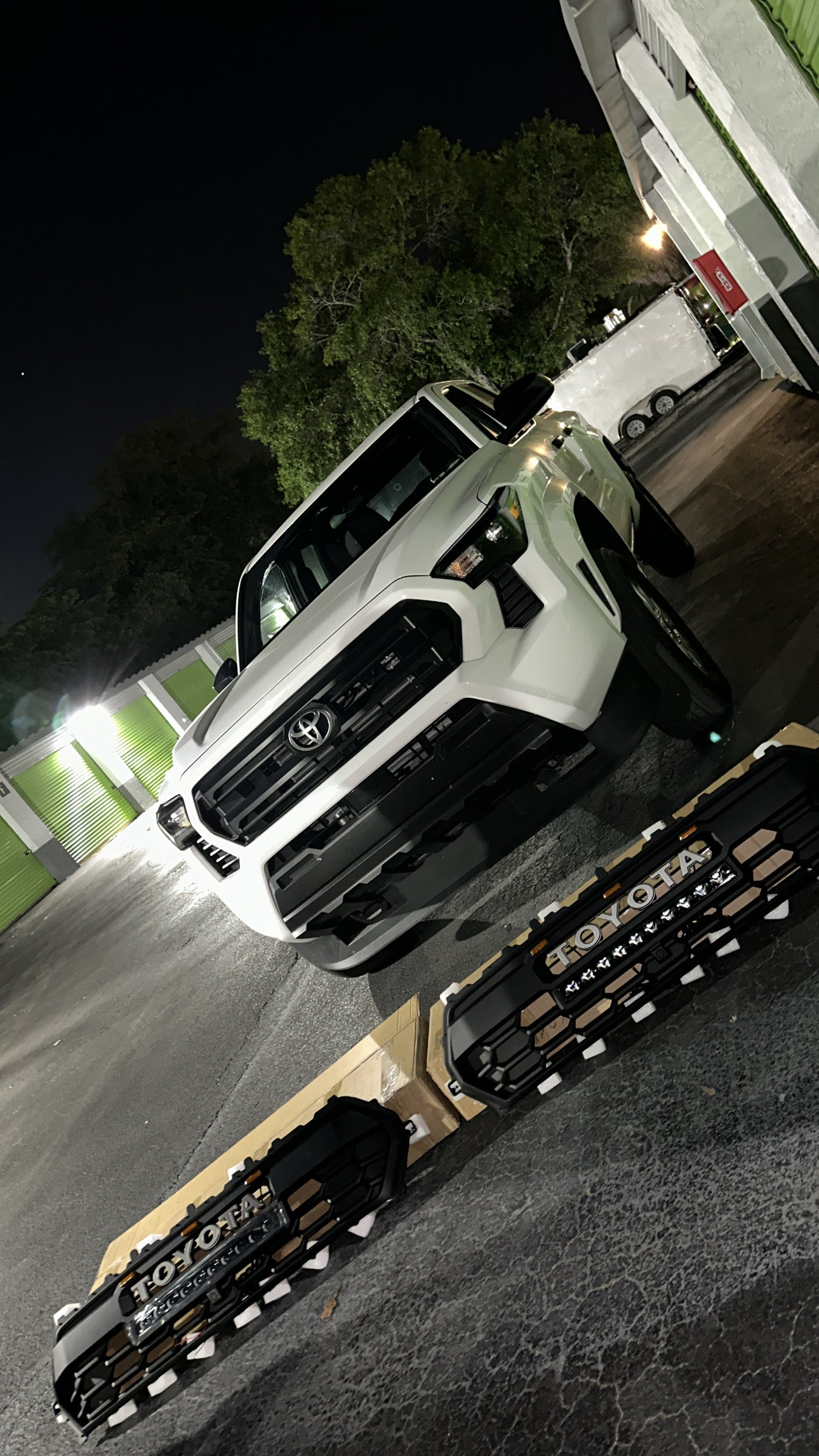 Toyota Tacoma 2024+ TRD Pro Style Grille with LED Light Bar