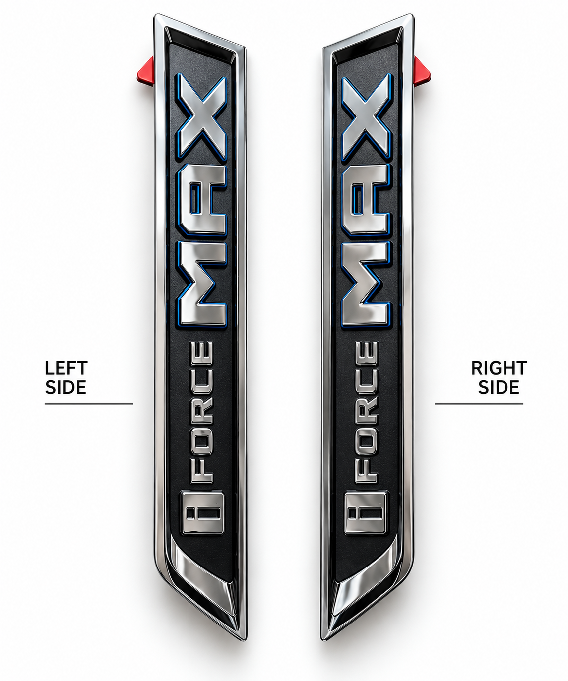 Genuine Toyota i-FORCE MAX Hood Emblems – Left & Right Pair