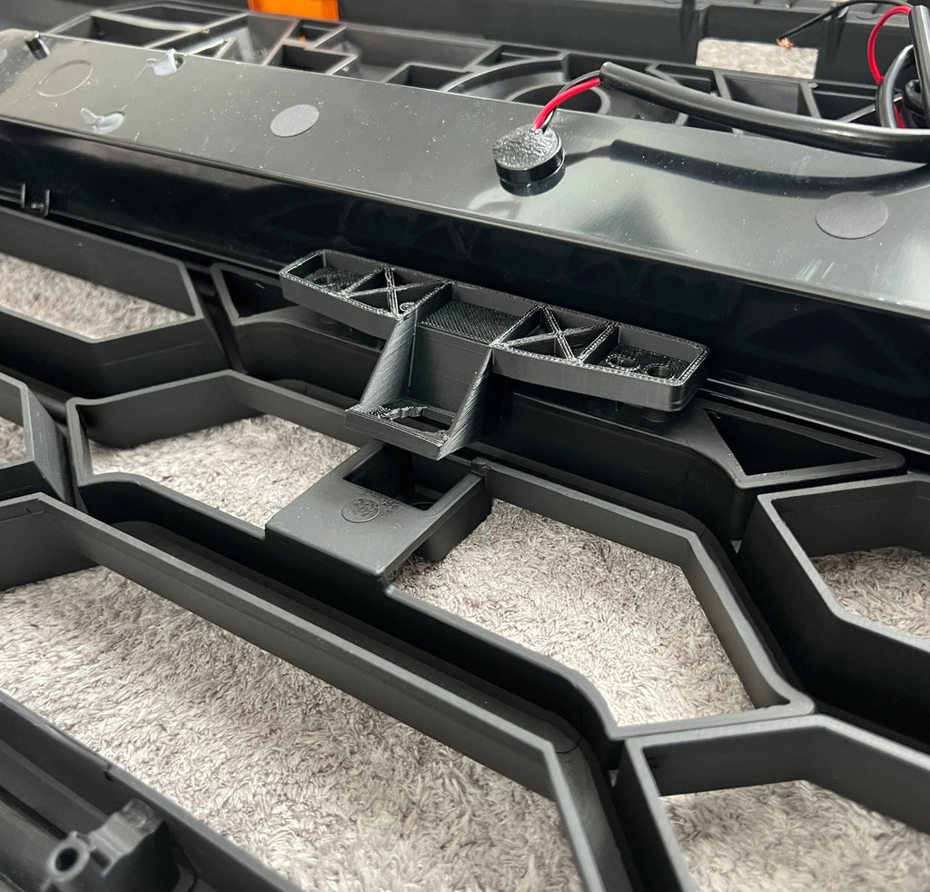 Toyota Tundra 2022-Current TRD Style Grille w/ LED Light Bar & Amber Lights