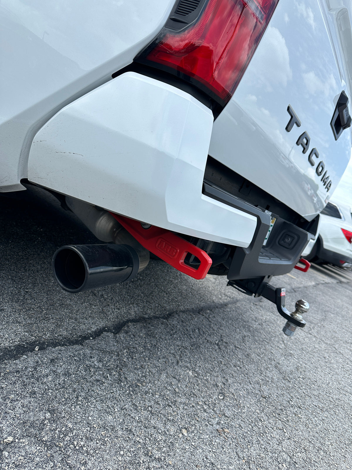 Genuine Toyota Black Chrome Exhaust Tip | Tundra 2022+ & Tacoma 2024+