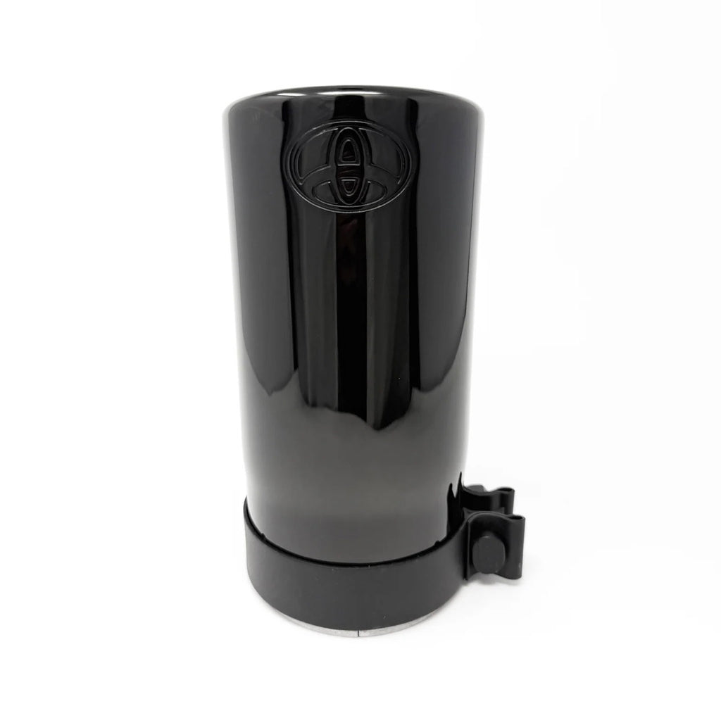 Genuine Toyota Black Chrome Exhaust Tip | Tundra 2022+ & Tacoma 2024+