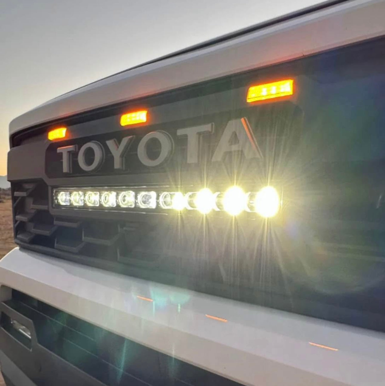 Toyota Tacoma 2024+ TRD Pro Style Grille with LED Light Bar