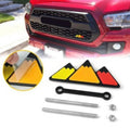 TRD Style Tri-Color Mountain Grille Badge for Toyota Tacoma, Tundra & 4Runner