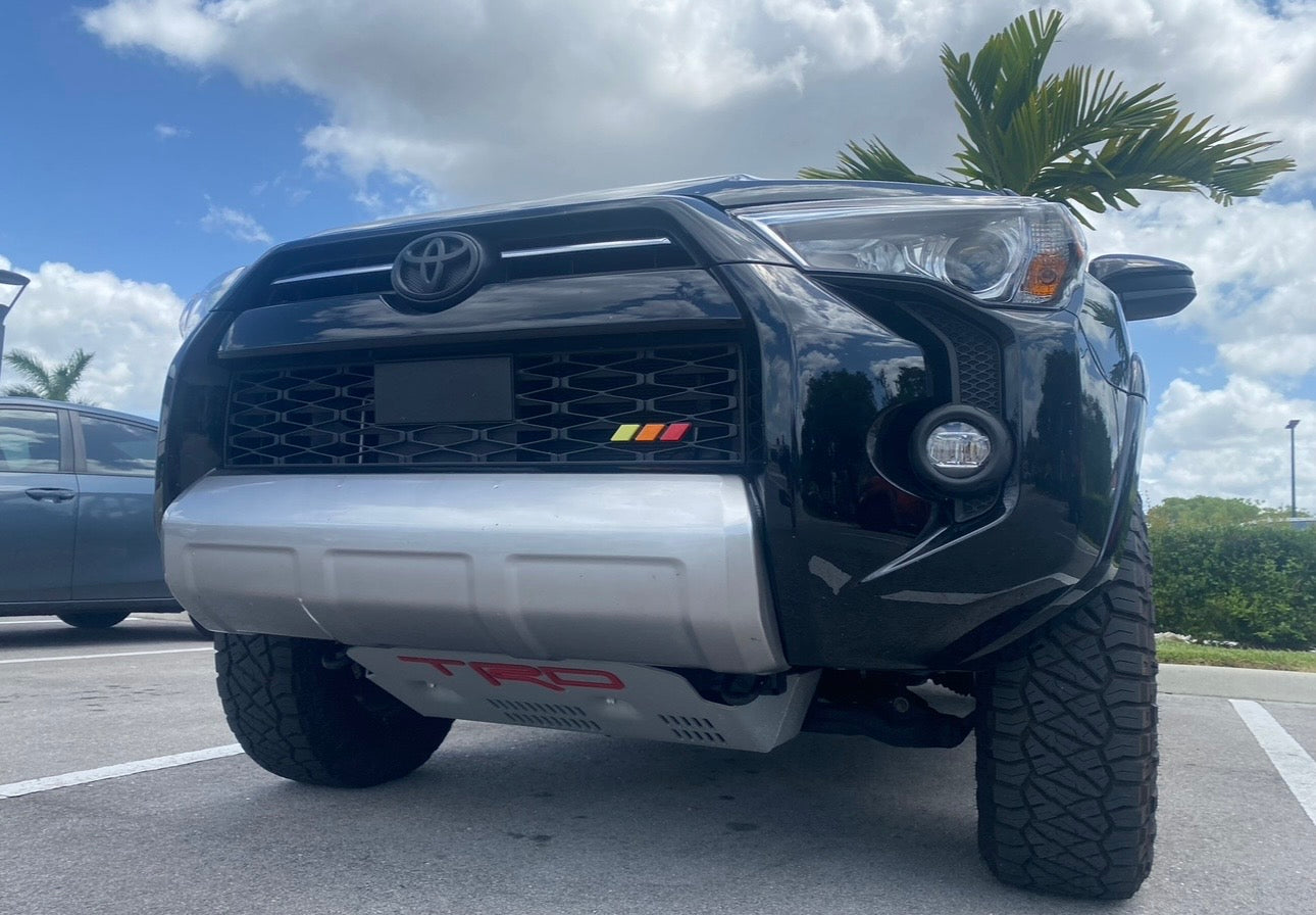 TRD Style Tri-Color Grille Badge Emblem for Toyota Tacoma, Tundra & 4Runner