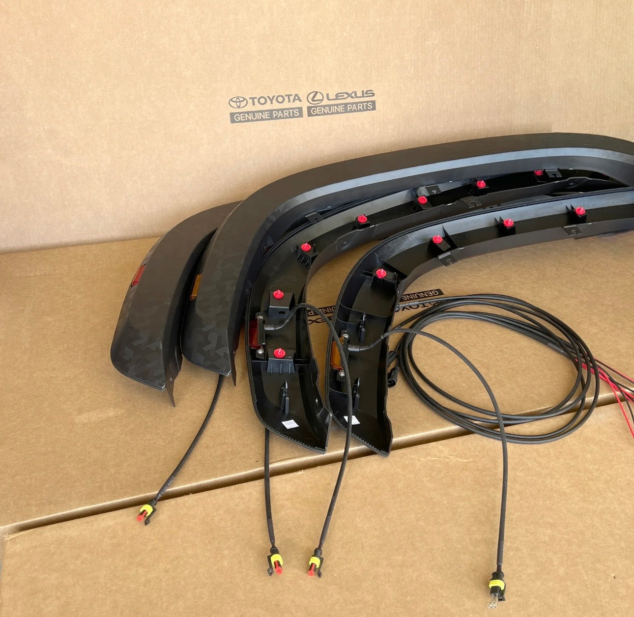 GENUINE OEM TRD PRO FENDER FLARES KIT FOR TUNDRA 2022+