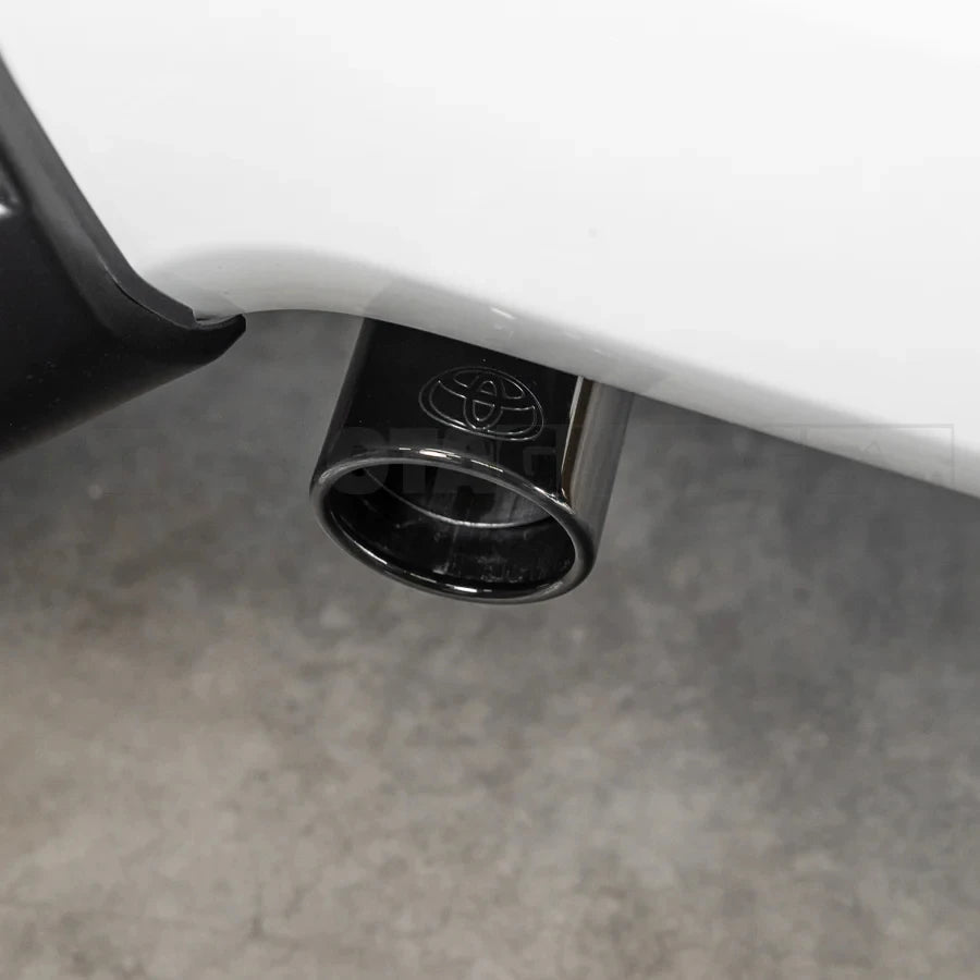 Genuine Toyota Black Chrome Exhaust Tip | Tundra 2022+ & Tacoma 2024+
