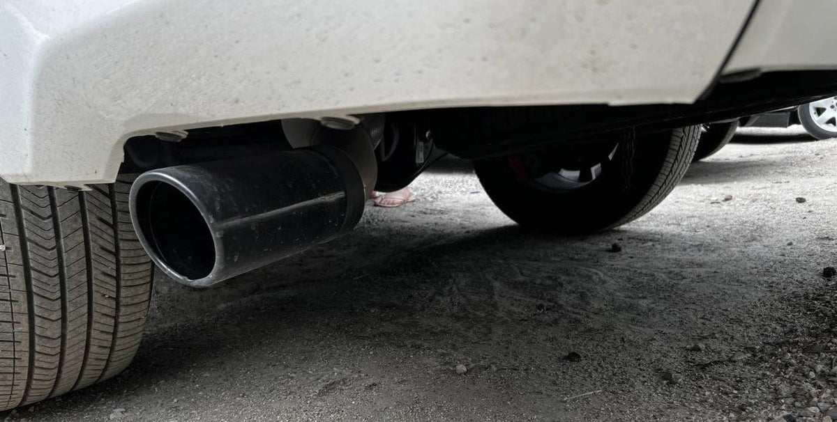 Genuine Toyota Black Chrome Exhaust Tip | Tundra 2022+ & Tacoma 2024+